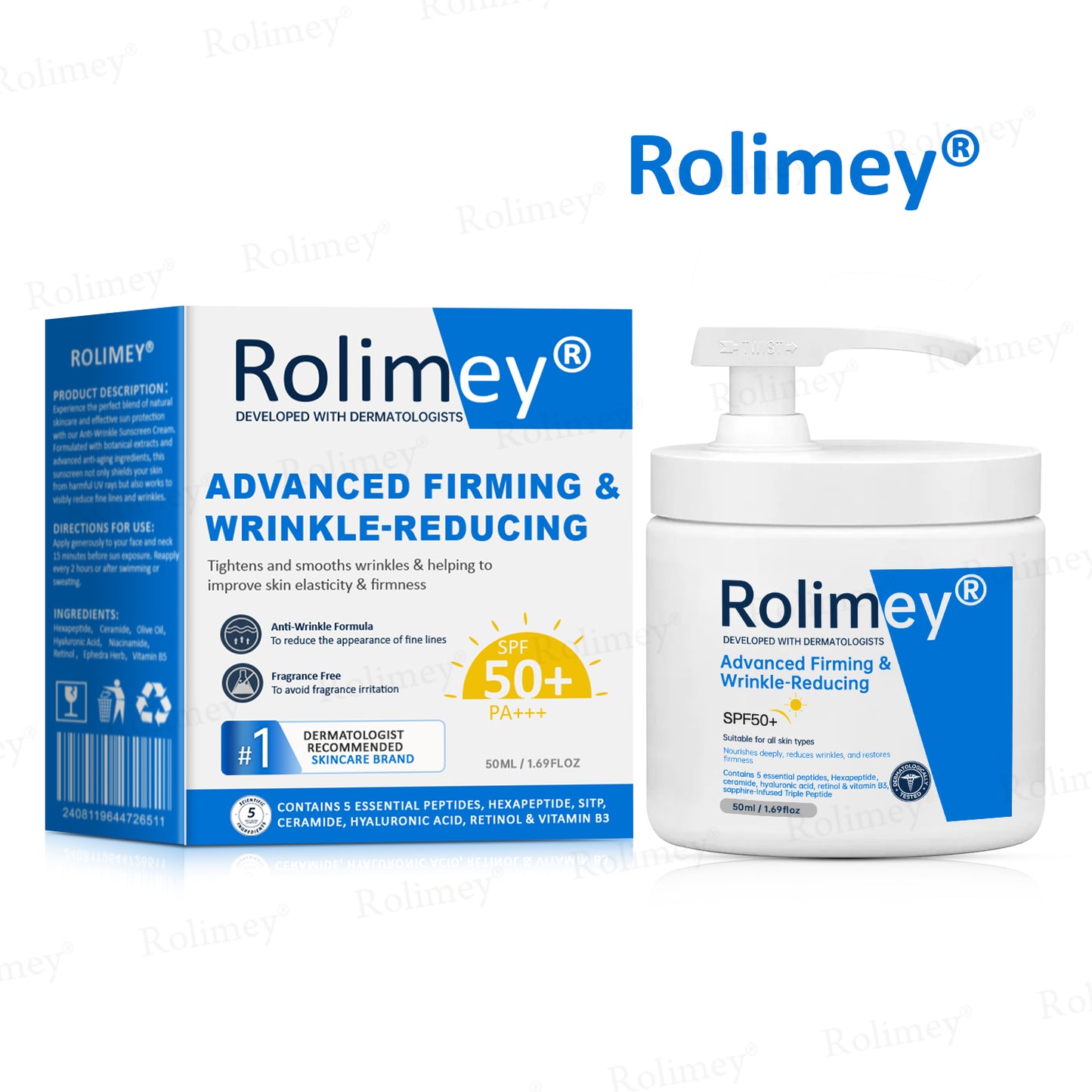 💎✨✨(Made and Shipped from Australia)✨Rolimey® Advanced Firming & Wrinkle-Reducing Cream (with SPF 50+)✨LAST DAY 60% OFF