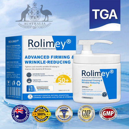 💧💧💧(Made and Shipped from Australia)✨Rolimey® Advanced Firming & Wrinkle-Reducing Cream (with SPF 50+)✨LAST DAY 60% OFF